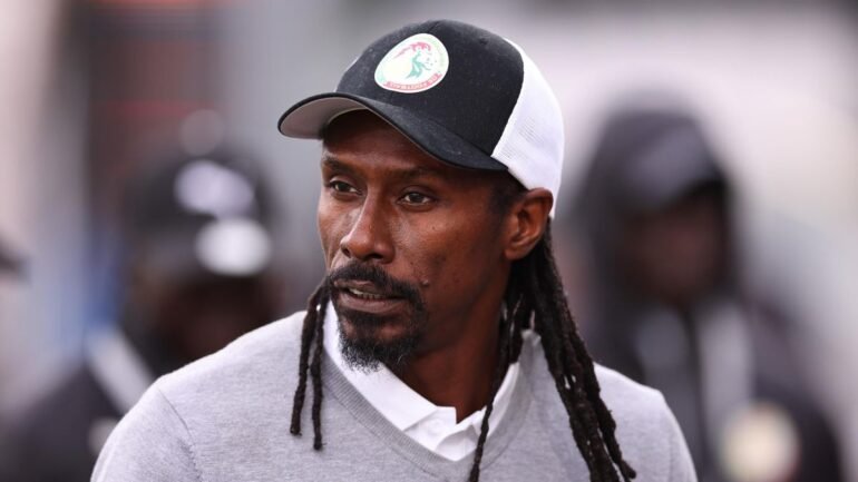Aliou Cissé, coach du Sénégal