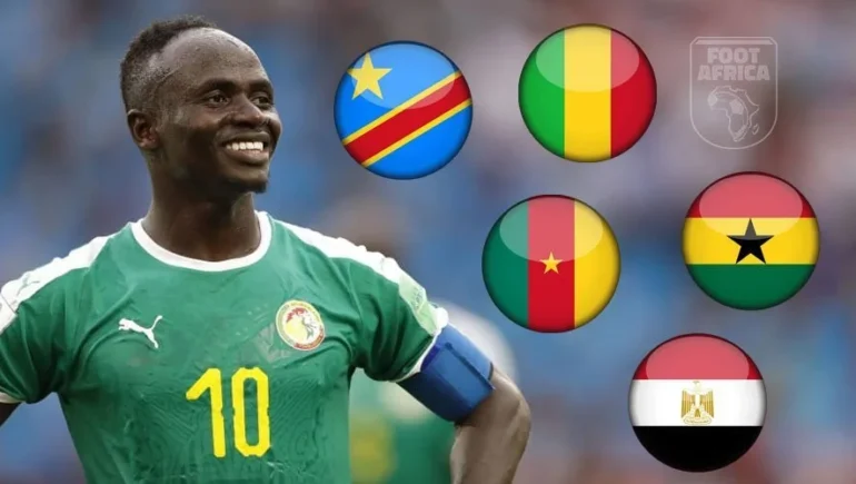 Les potentiels adversaires du Sénégal