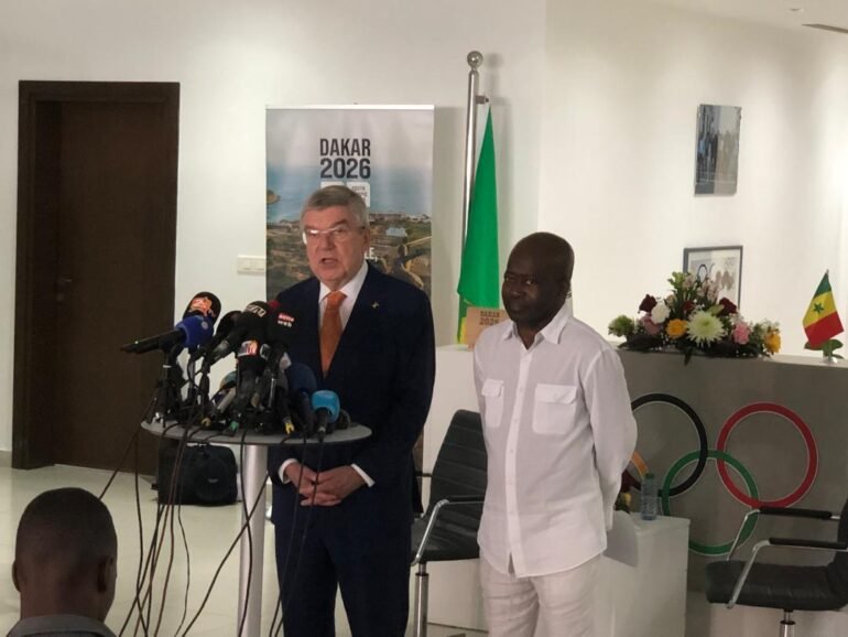 PREPARATION DES JEUX OLYMPIQUES DE LA JEUNESSE DAKAR 2026 Le président du Cio totalement en phase avec le Cojoj Dakar 2026
