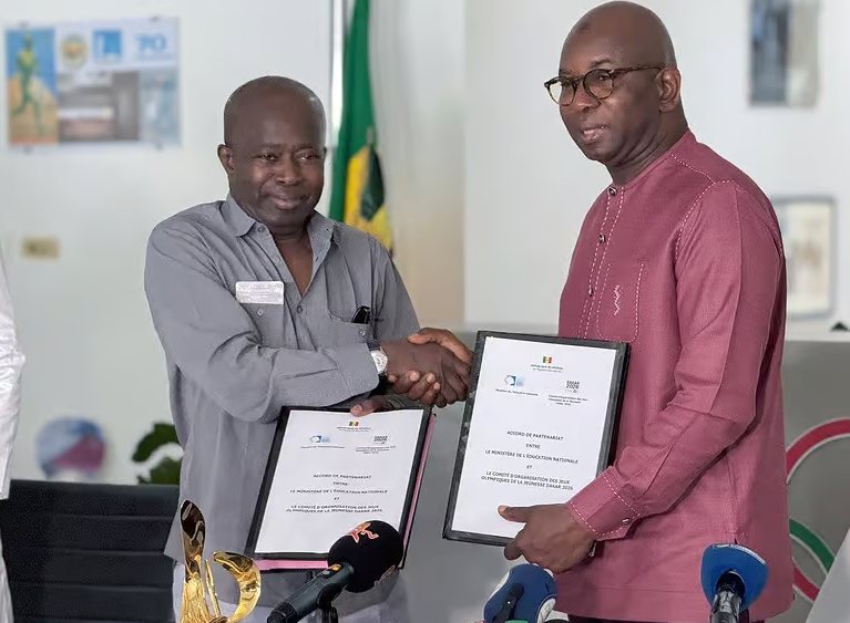 ORGANISATION DES JEUX OLYMPIQUES DE LA JEUNESSE DAKAR 2026 Le Cojoj prépare les Joj Dakar 2026 avec le sport scolaire